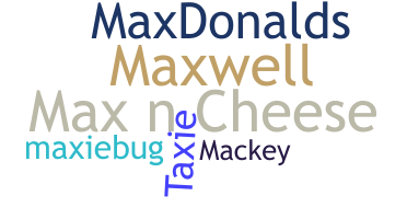 الاسم المستعار - Maxie