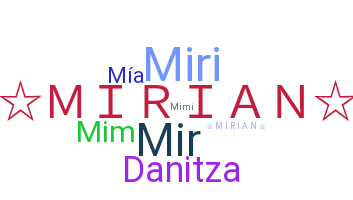 الاسم المستعار - Mirian