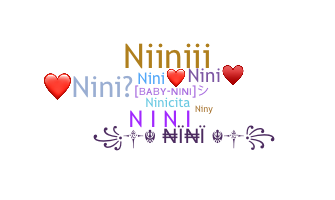 الاسم المستعار - Nini