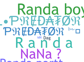 الاسم المستعار - Randa