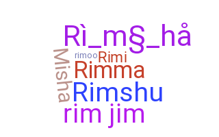 الاسم المستعار - Rimsha