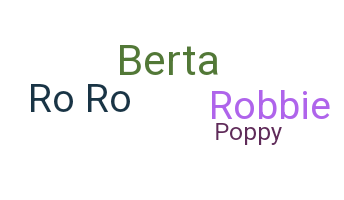 الاسم المستعار - Roberta