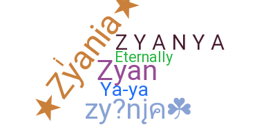 الاسم المستعار - Zyanya
