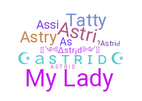 الاسم المستعار - Astrid