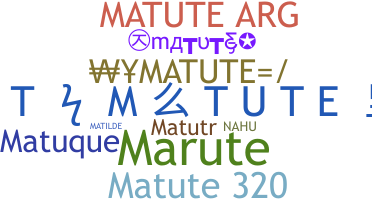 الاسم المستعار - Matute