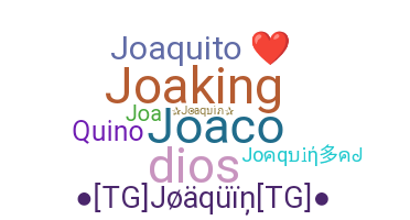 الاسم المستعار - Joaquin