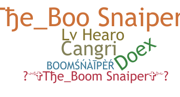 الاسم المستعار - BoomSnaiper