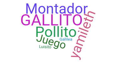 الاسم المستعار - Gallito