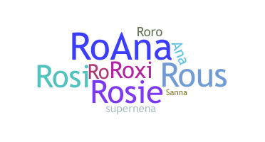 الاسم المستعار - Rosana