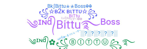 الاسم المستعار - Bittu