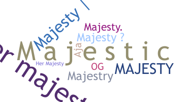 الاسم المستعار - Majesty