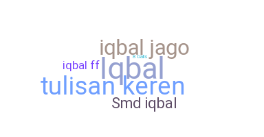 الاسم المستعار - Iqbaal