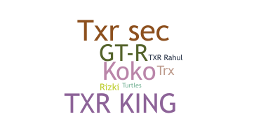 الاسم المستعار - TXR