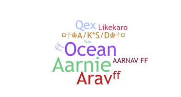 الاسم المستعار - Aarnav