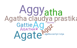 الاسم المستعار - Agatha