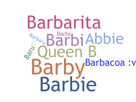 الاسم المستعار - Barbara