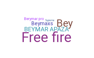 الاسم المستعار - beymar