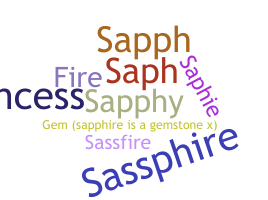 الاسم المستعار - Sapphire