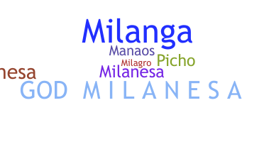 الاسم المستعار - MILANESA