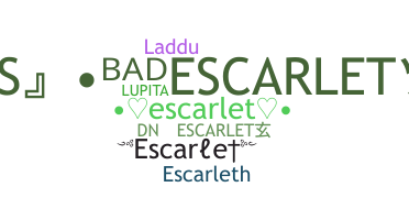 الاسم المستعار - Escarlet