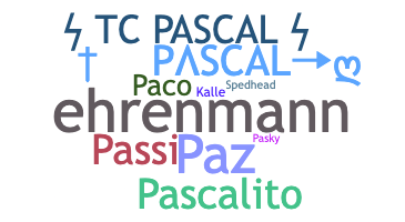 الاسم المستعار - Pascal