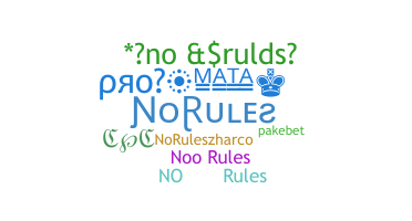 الاسم المستعار - NoRules
