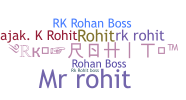 الاسم المستعار - RkRohit