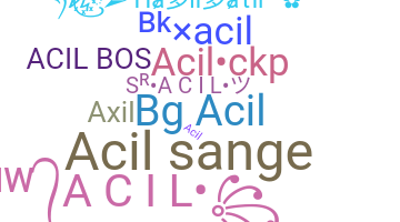 الاسم المستعار - ACil