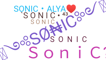 الاسم المستعار - SoniC