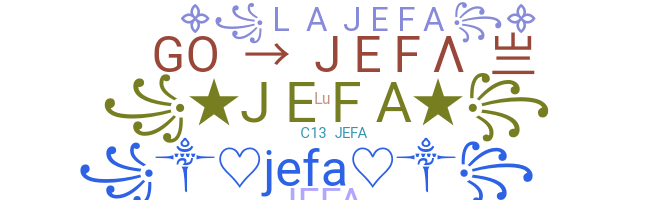 الاسم المستعار - JefA