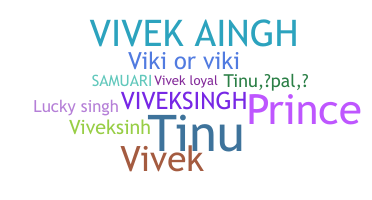 الاسم المستعار - VivekSingh