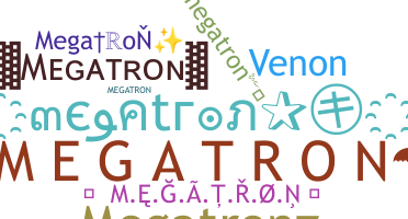 الاسم المستعار - megatron