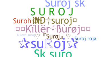 الاسم المستعار - suroj