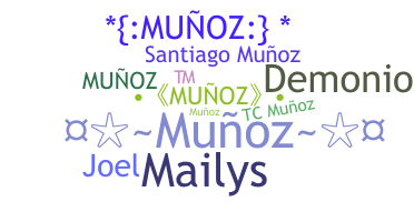 الاسم المستعار - Munoz