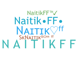 الاسم المستعار - NAITIKFF
