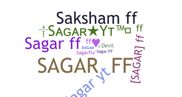 الاسم المستعار - SagarFF