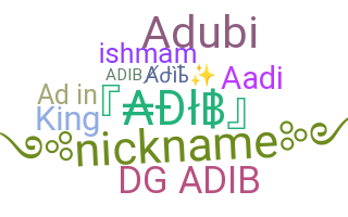 الاسم المستعار - Adib