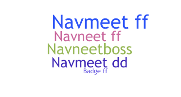 الاسم المستعار - Navneetff