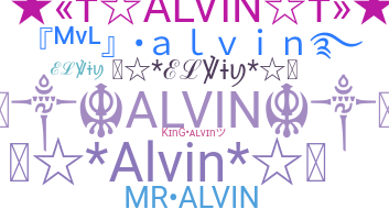 الاسم المستعار - Alvin