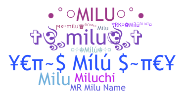 الاسم المستعار - milu