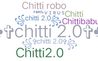 الاسم المستعار - Chitti2O