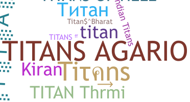 الاسم المستعار - Titans