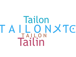 الاسم المستعار - TaiLoN