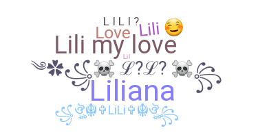 الاسم المستعار - Lili