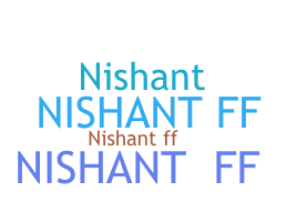 الاسم المستعار - Nishantff