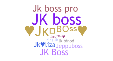 الاسم المستعار - JkBoss