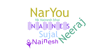 الاسم المستعار - Nainesh