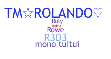 الاسم المستعار - Roland