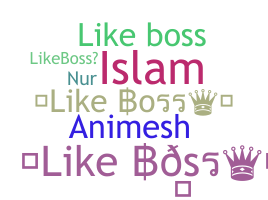الاسم المستعار - LikeBoss