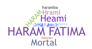 الاسم المستعار - Haram